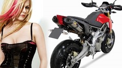 Motorcycles woman motorbikes