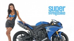 Motorcycles woman motorbikes