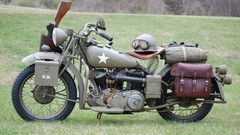 Motorcycles World War II oldschool