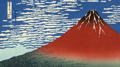Mount fuji artwork Katsushika
