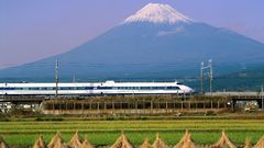 Mount fuji trains railroad