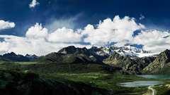 Mountain panorama Print high Resolution haitse