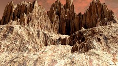 Mountains 3d digital art