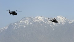 Mountains Aircraft Helicopters military vehicles