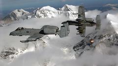 Mountains Aircraft military airplanes