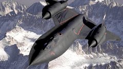 Mountains Aircraft military SR-71