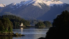 Mountains Alaska lighthouses