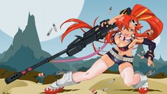 Mountains Anime anime girls tengen toppa gurren lagann Littner 