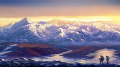 Mountains artwork