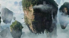 Mountains Avatar pandora floating artwork