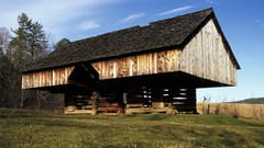Mountains barn national park Tennessee