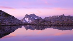 Mountains California lakes reflections nevada sierra