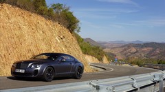 Mountains cars Bentley bentley continental gt skyscapes