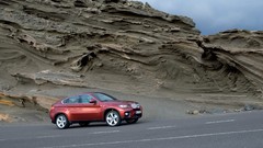 Mountains cars BMW roads bmw x6
