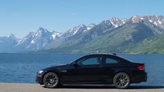 Mountains cars lakes 2008 m3 grand teton grand teton national 