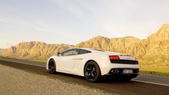 Mountains cars Lamborghini roads