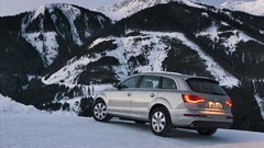 Mountains cars SUV sports cars audi q7 German cars