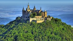Mountains Castles germany Hohenzollern