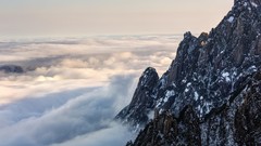 Mountains China huang shan