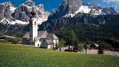 Mountains churches Villages