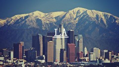 Mountains cities cityscapes