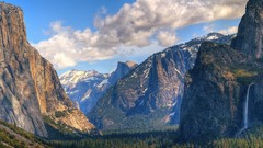 Mountains clouds Landscapes