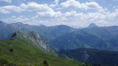 Mountains clouds Landscapes