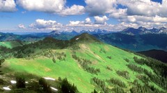 Mountains clouds Landscapes