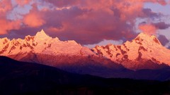 Mountains clouds Landscapes