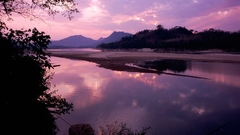 Mountains clouds Landscapes nature