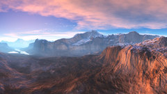 Mountains clouds Landscapes nature