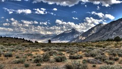 Mountains clouds Landscapes nature