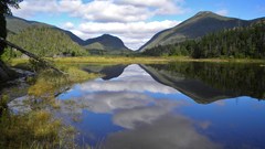 Mountains clouds Landscapes nature
