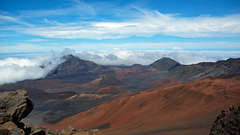 Mountains clouds Landscapes nature
