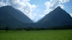 Mountains clouds Landscapes nature