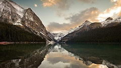 Mountains clouds Landscapes rivers