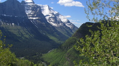 Mountains clouds Landscapes snow