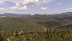 Mountains clouds Landscapes Trees
