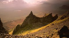 Mountains clouds Scotland skyscapes