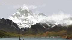 Mountains Concept artwork digital art fantasy art