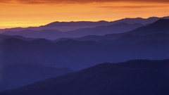 Mountains dawn Tennessee