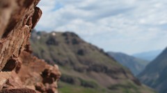 Mountains depth of field