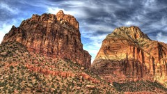Mountains deserts HDR Photography