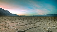 Mountains deserts skies