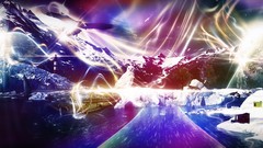 Mountains Desktopography imagine