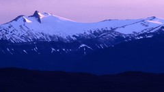 Mountains evening Alaska Range