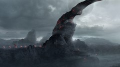 Mountains fantasy art digital