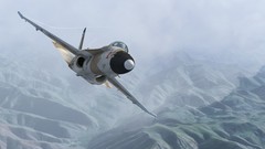 Mountains fighter jets