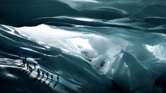 Mountains glacier Adventure