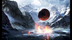 Mountains god planets valleys